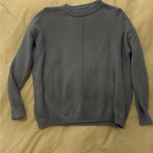 SHEIN Women’s light blue  Crewneck Sweater